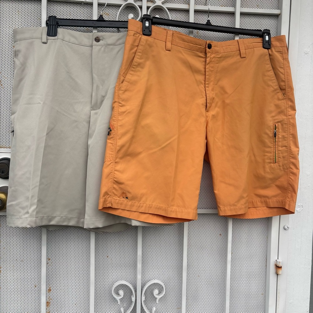 Set of 2 -men's 40!X10 shorts Tahoe River Outfitters/ Izod Performance